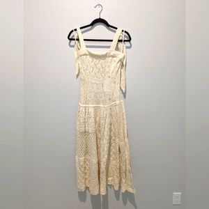 Zimmermann Anneke Patchwork Knit Maxi Dress